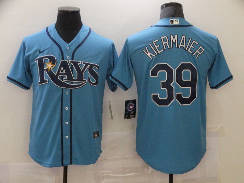 Men Tampa Bay Rays #39 Kiermaier Light blue Game Nike MLB Jerseys->tampa bay rays->MLB Jersey